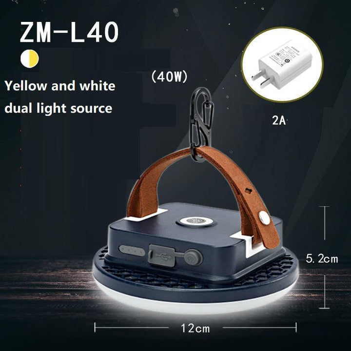 15600mah Portable High Power Rechargeable LED Magnet Flashlight - Trendha