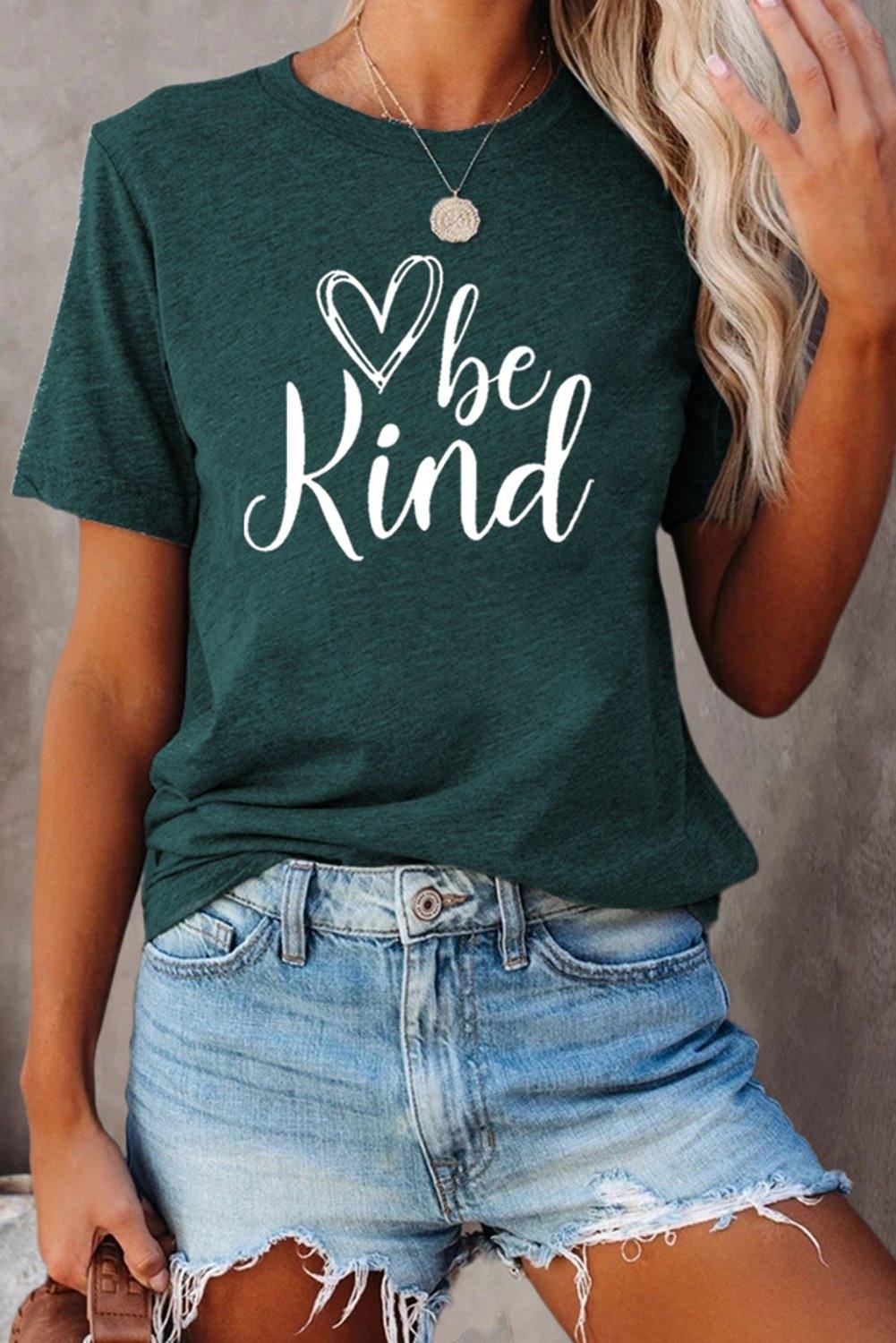 Be Kind Graphic T-Shirt - Trendha
