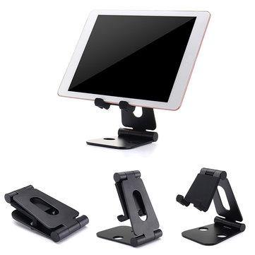 Aluminum Double Folding Bracket Stand For Smartphone Tablet - Trendha