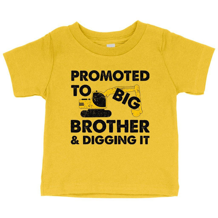Baby Promoted to Big Brother T-Shirt - Big Brother T-Shirt Announcement - Pregnancy Announcement T-Shirts - Trendha
