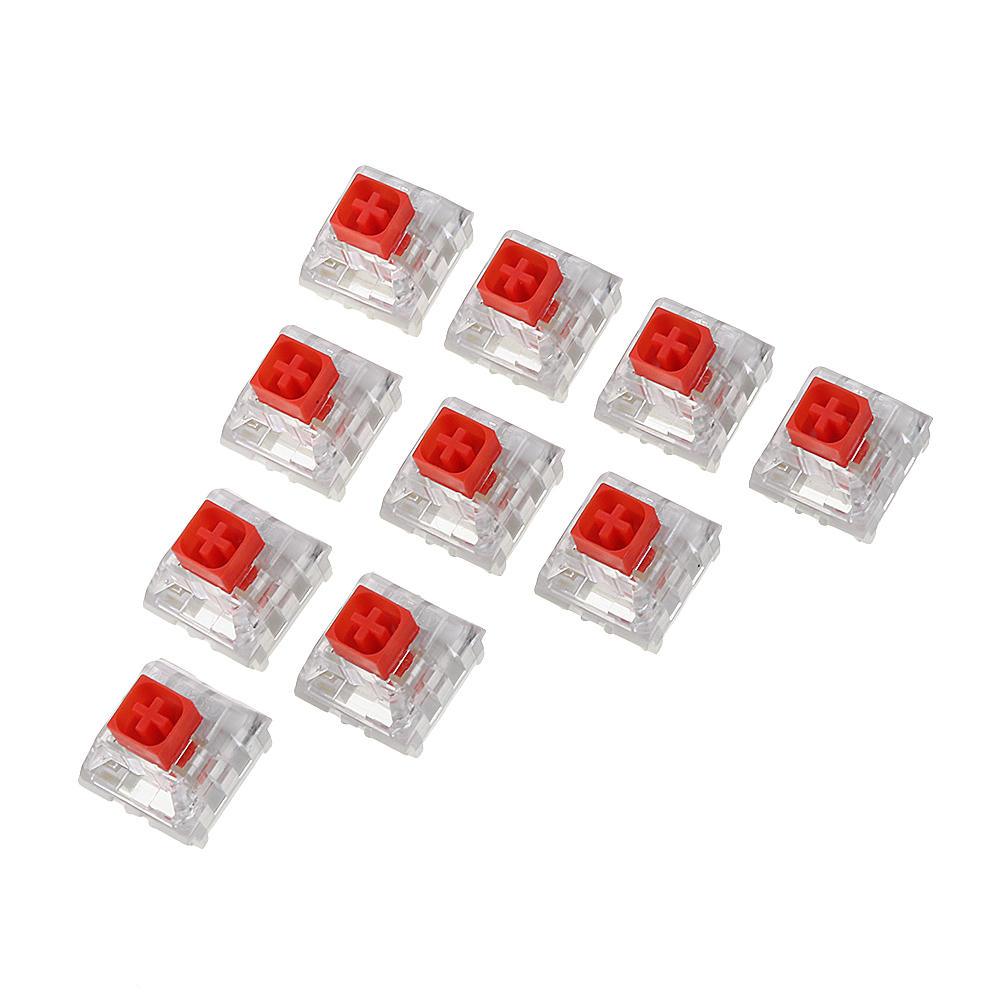 70PCS Pack Kailh BOX Red Switch Keyboard Switches for Keyboard Customization - Trendha