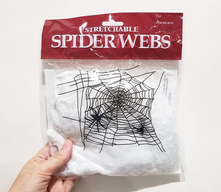 Spider Web Halloween Decor Yard Hant Indoor Outdoor House Restaurent Bar Spooky - Trendha