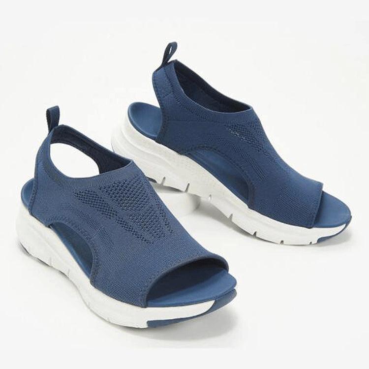 Flat-bottomed flying fish mouth shoes - Trendha