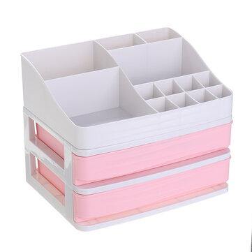 Plastic Cosmetic Box Drawer Makeup Organizer Makeup Desktop Storage Box Container Nail Casket Holder Jewelry Organizer Desktop Organizer - Trendha