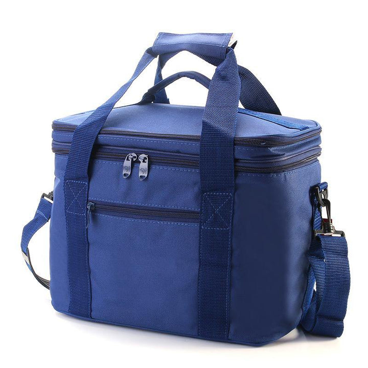 33x20x27cm Oxford Double layer Insulated Lunch Bag Large Capacity Travel Outdoor Picnic Tote Bag - Trendha