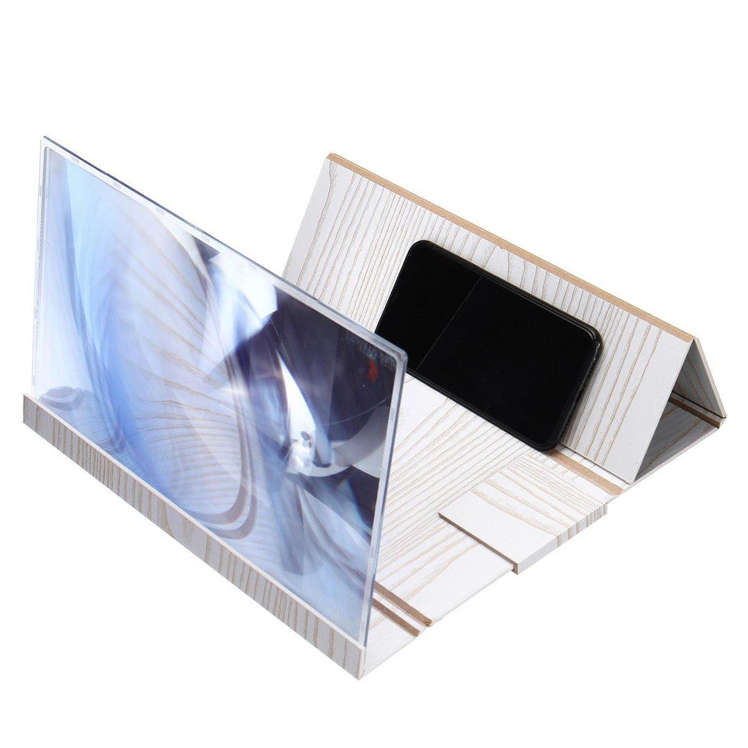 14" Wood 3D HD Phone Screen Magnifier Video Movie Amplifier For Smart Phone iPhone Samsung Huawei - Trendha