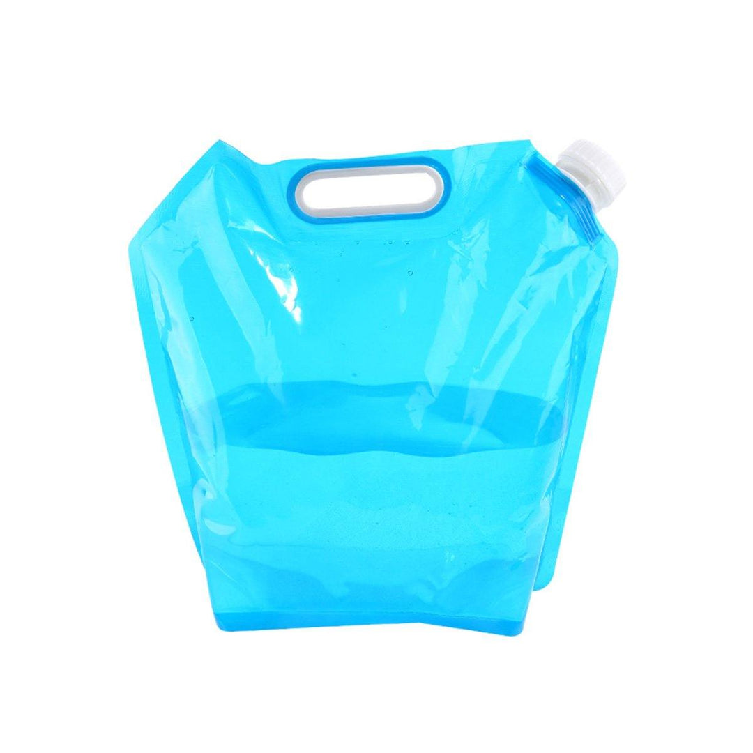 5L/10L Portable PVC Eco-friendly Foldable Water Storage Bag Outdoor Camping Traveling Water Bucket - Trendha
