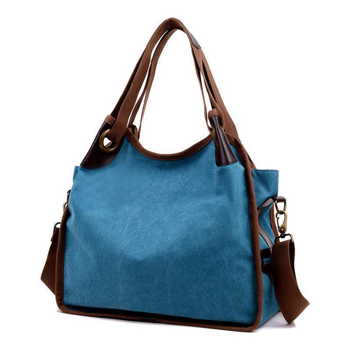Fashion Canvas Bag Retro One-shoulder Portable Women - Trendha