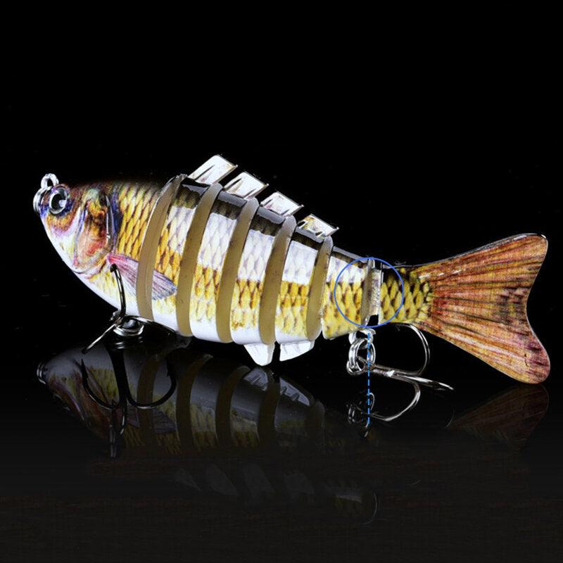 ZANLURE 10cm 15g Corrosion Resistant Freshwater And Seawater Universal Simulation Bait Multi-section lures Submerged Fishing Lures Fishing Lures - Trendha