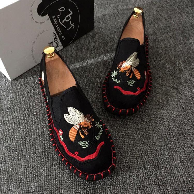 Men's And Women's Breathable Cloth Shoes Melaleuca Handmade Cloth Canvas Shoes Non-slip - Trendha