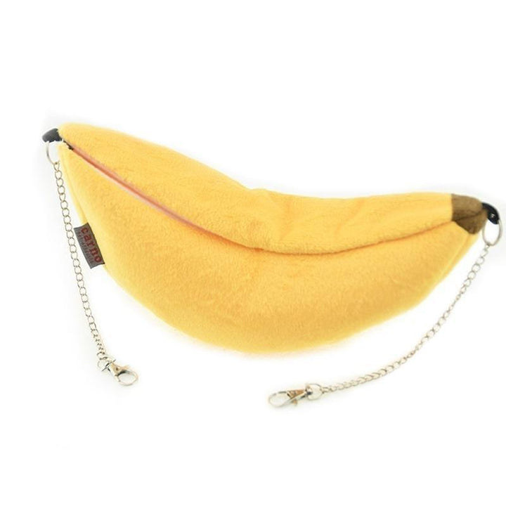 Banana Shaped Hammock for Small Pets - Trendha