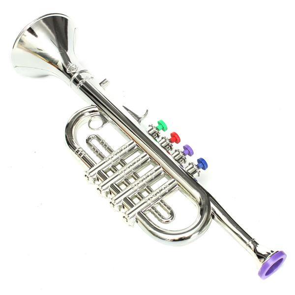 Emulational Horn Trumpet Musical Instrument Toy Kids Gift - Trendha