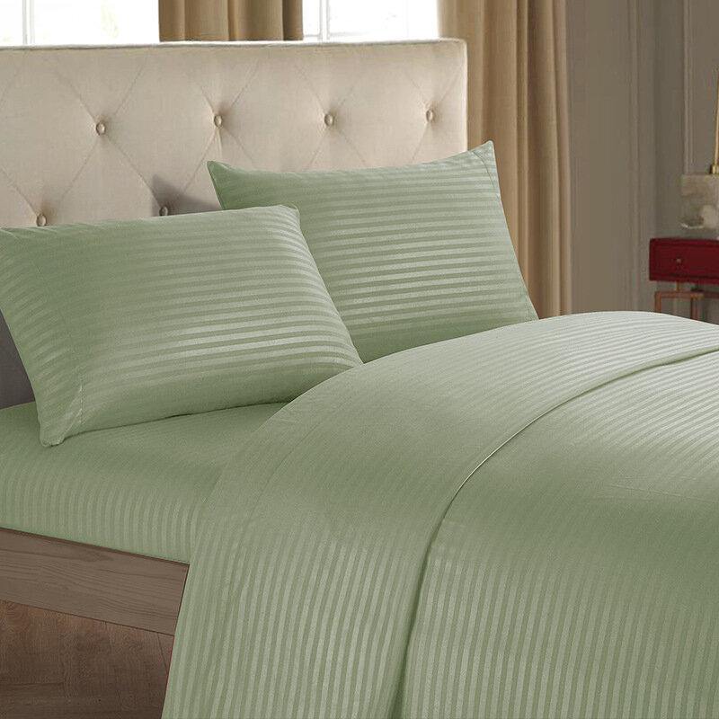 Brief Nordic Bedding Set Men Women Bed Linen Black White Microfiber Striped Bed Sheet Pillow - Trendha
