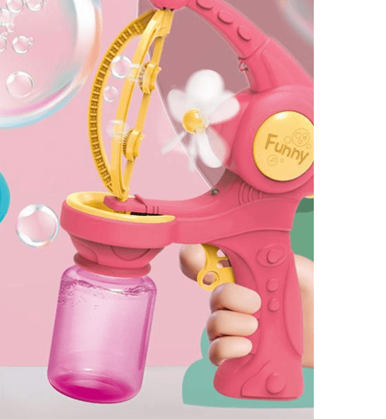 New Children's Electric Bubble Machine Toys Fully Automatic Bubble Porous - Trendha
