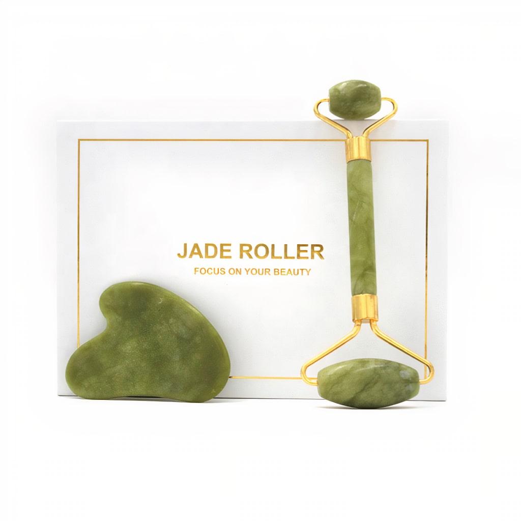 Jade Facial Massage Set - Trendha