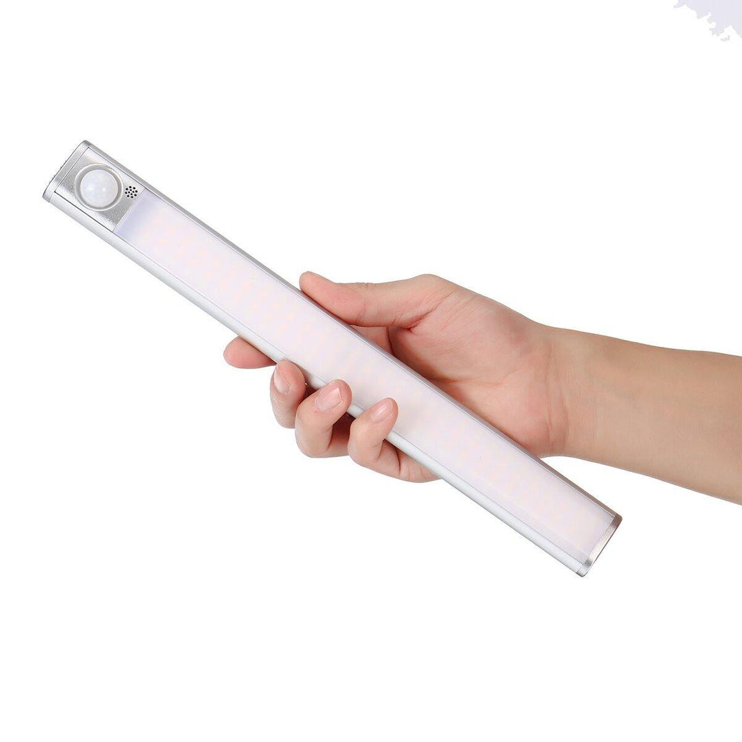 80/120/160 LED PIR Motion Sensor Cabinet Closet Light USB Rechargeable Kitchen Stairway - Trendha