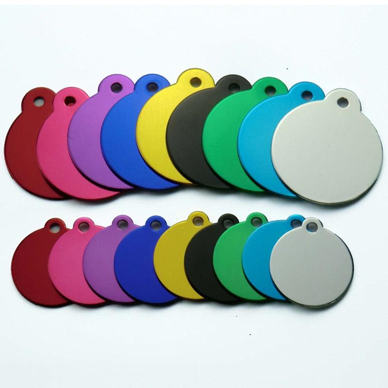 Blank Aluminum Cat ID Tags Set - Trendha