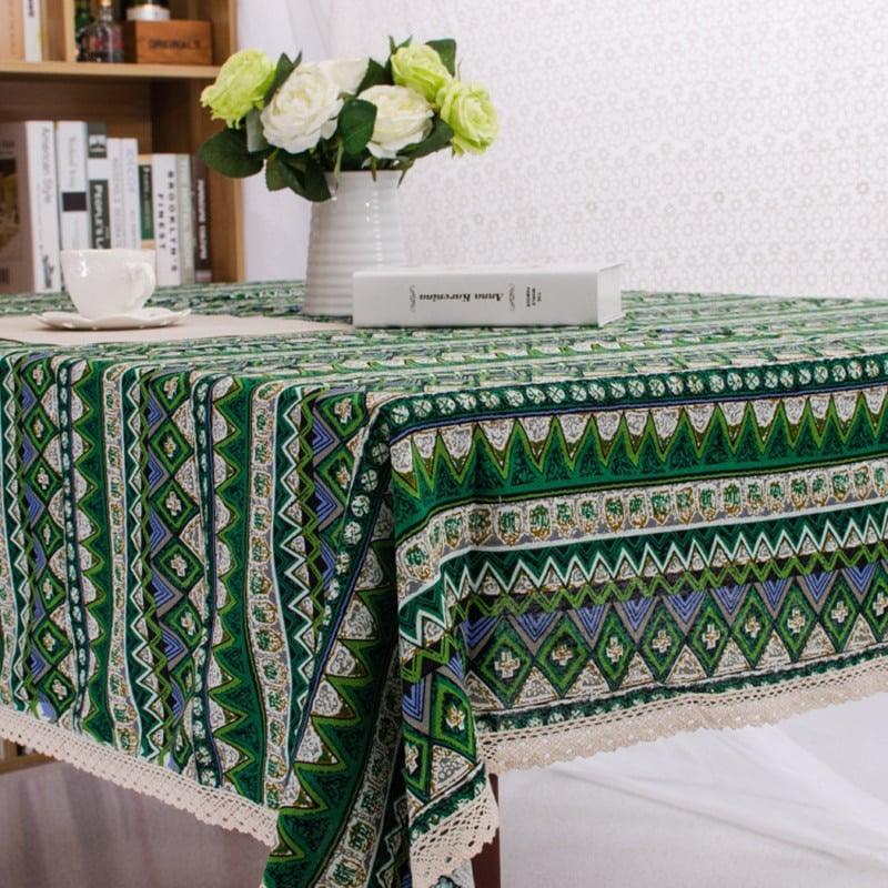 Bohemian Patterned Dining Tablecloth - Trendha