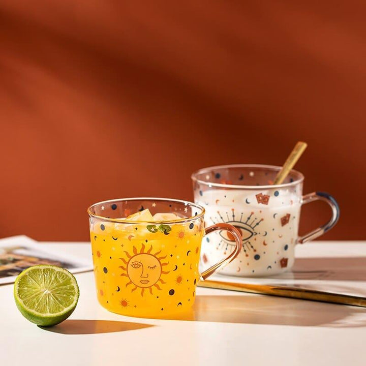 Boho Style Glass Tea Cup - Trendha