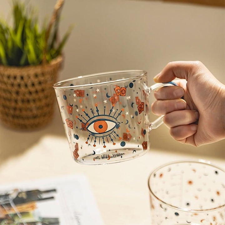 Boho Style Glass Tea Cup - Trendha