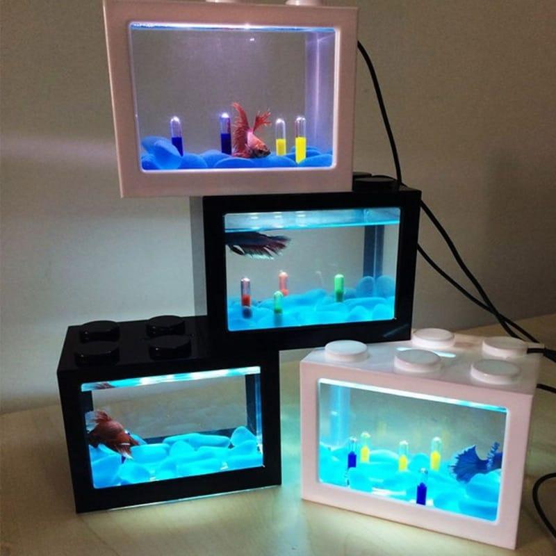 Building Block Design Mini Aquarium - Trendha