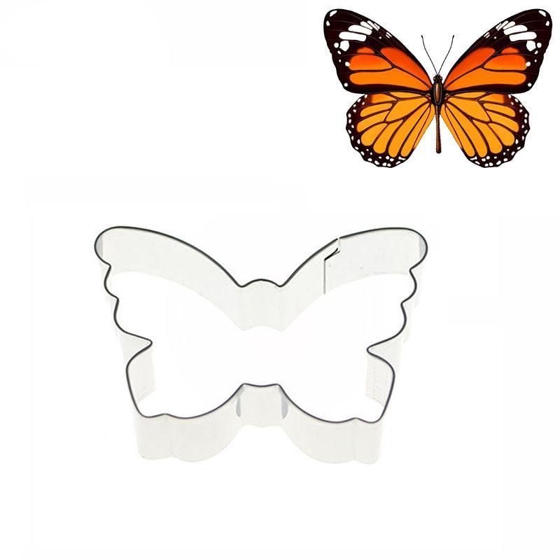 Butterfly - Shaped Stainless Steel Cookie Cutter