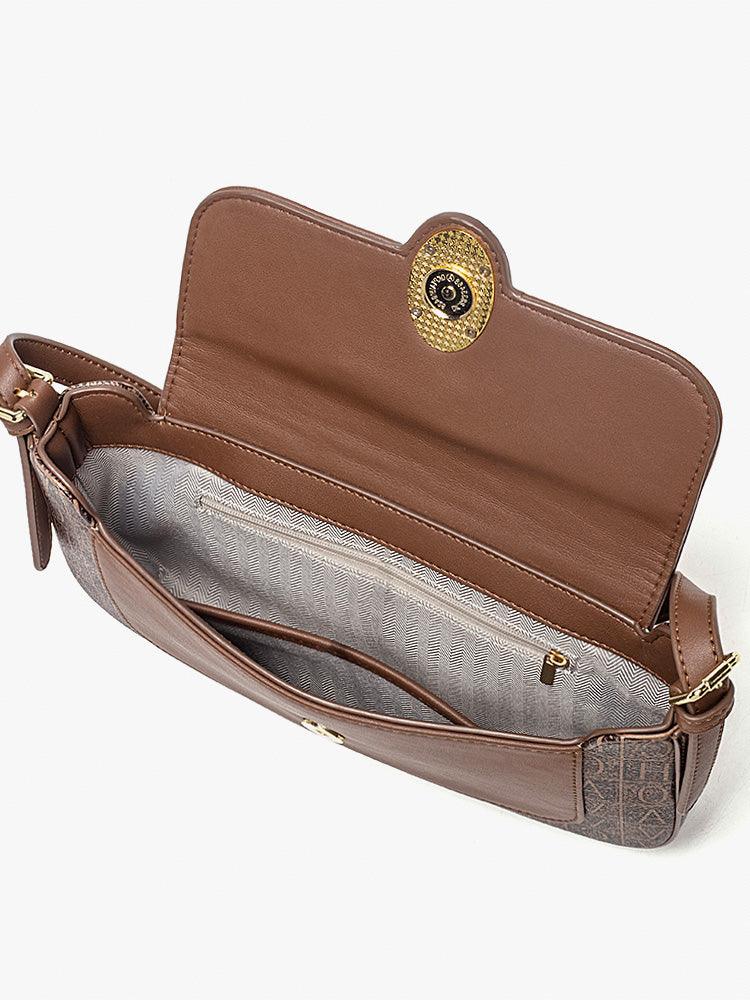 Retro Vintage Advanced Sense Of One Shoulder Armpit Bag Portable - Trendha