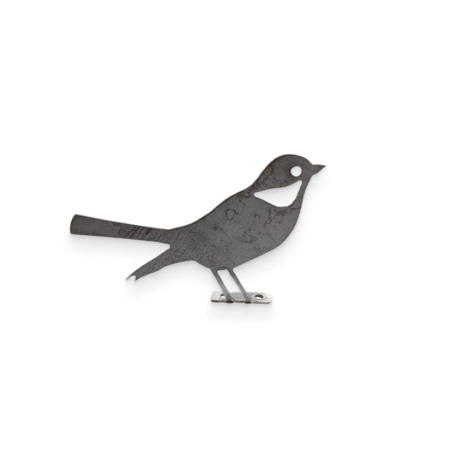 Metal Bird Statue - Mockingbird / Robin - Trendha