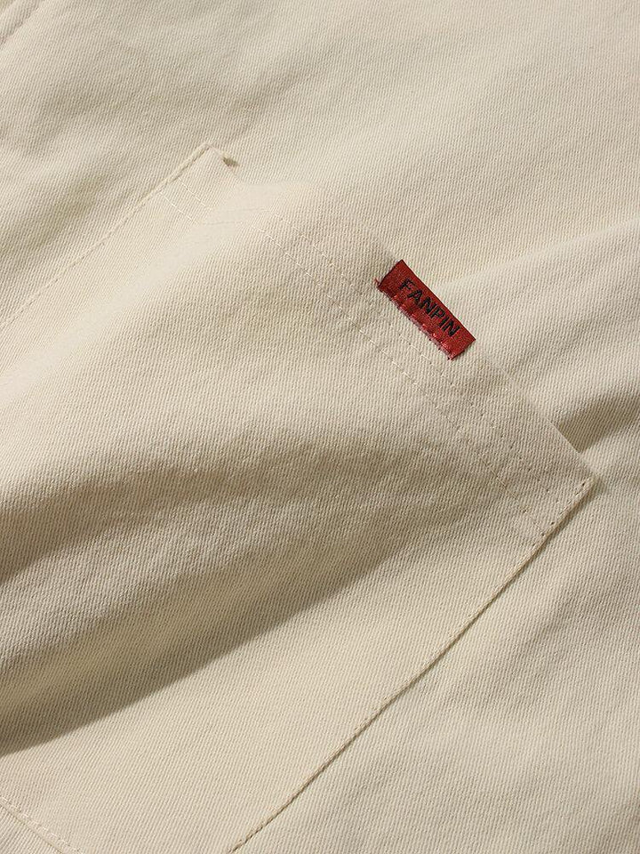 Mens Contrast Color Raglan Sleeve Thick Cotton Casual Varsity Jacket - Trendha