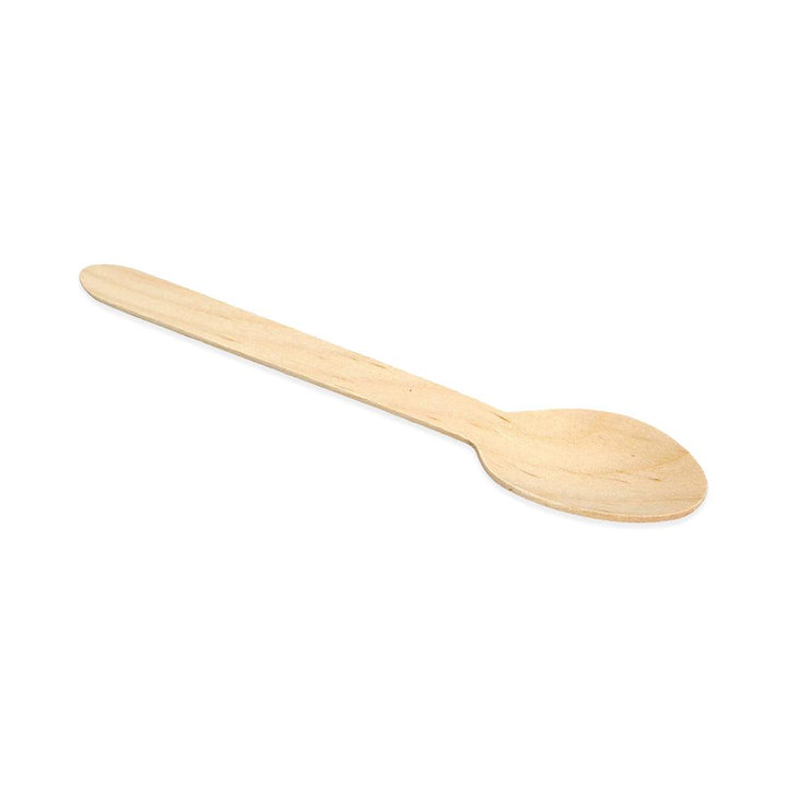Birchwood Disposable Spoons (100 Pcs) - Trendha