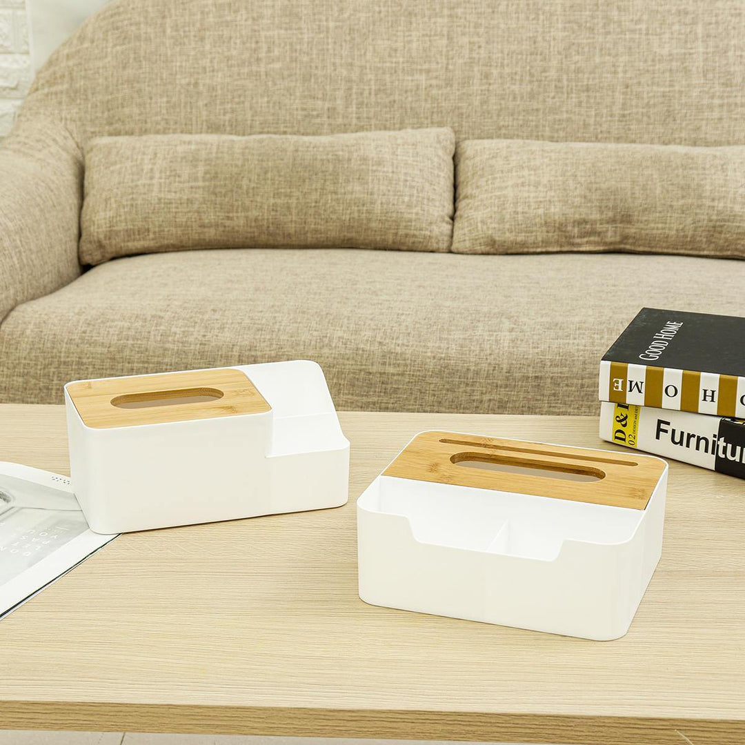 Tissue Box Toilet Paper Cover Storage Case Napkin Holder Home Office Car Decor - Trendha
