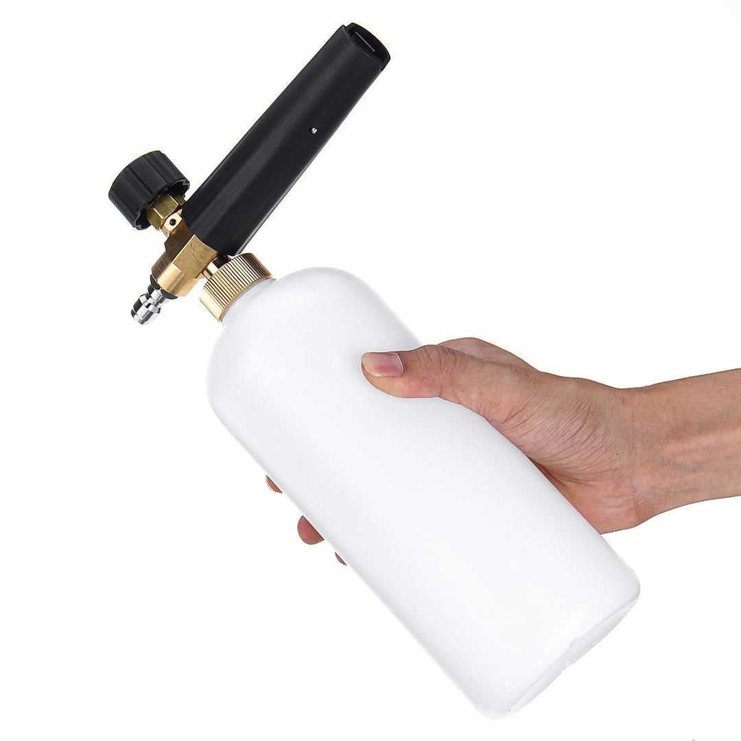 1L Lance Foam Spray Tool Soap Cannon For High Pressure Washer w/5x Nozzles - Trendha