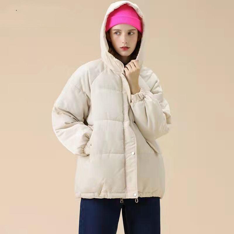 Women's Cotton-padded Korean Style Loose Down Padded Jacket - Trendha