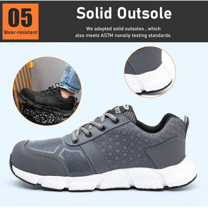 Fashionable Men's Lightweight Breathable Hiking Shoes - Trendha