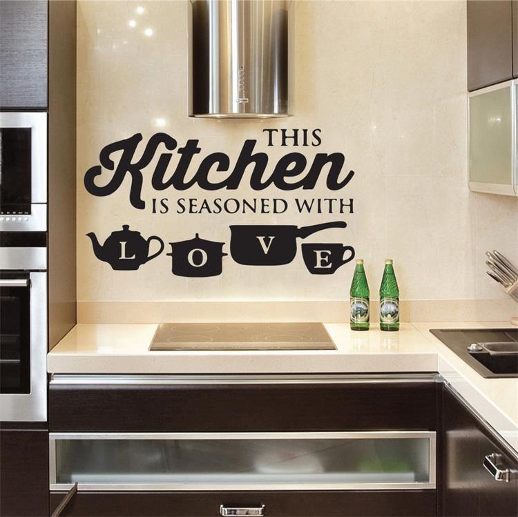 Miico 3D Creative PVC Wall Stickers Home Decor Mural Art Removable Special Kitchen Decor Sticker - Trendha