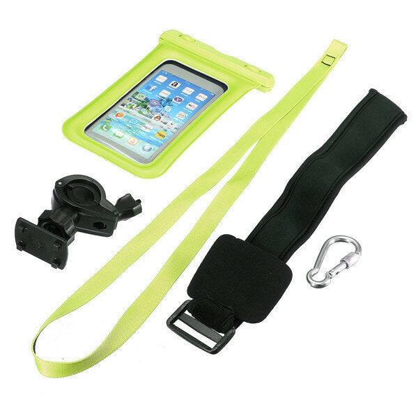 Universal Sealed Waterproof Phone Bag Cycling Holder For 6-6.5 Inch - Trendha