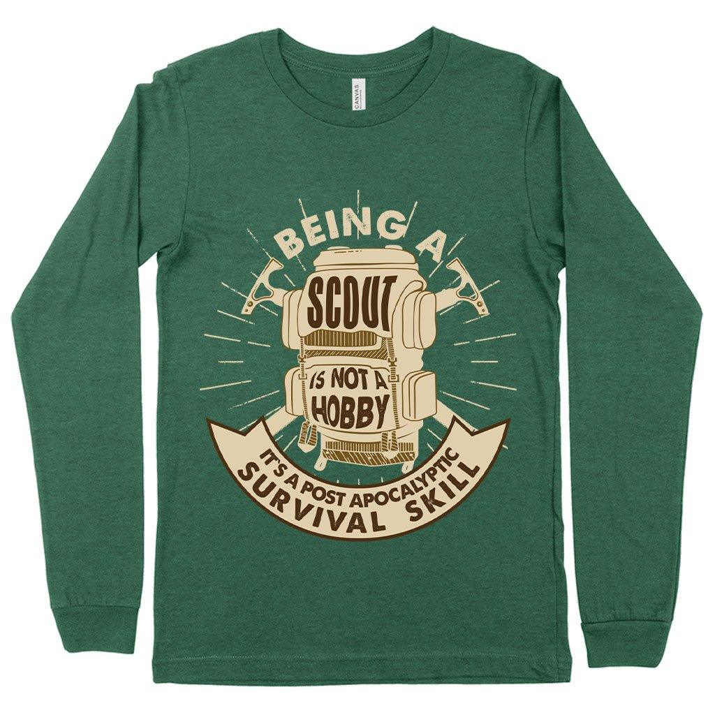 Being a Scout Is Not a Hobby Long Sleeve T-Shirt - Boy Scout T-Shirts - Scouting T-Shirt - Trendha