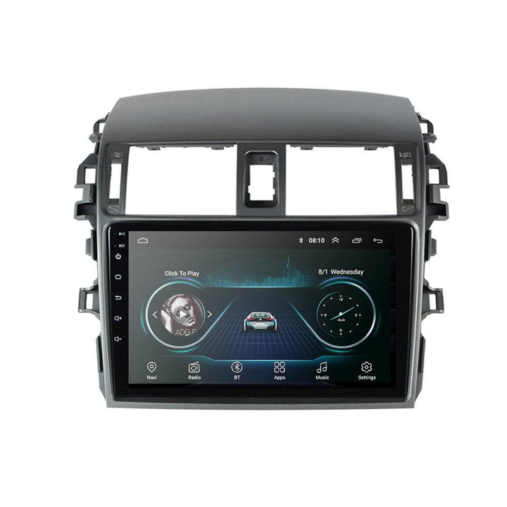 T3 9 Inch Android 8.1 Car Stereo Radio Quad Core 1+32G AM RDS 3G WIFI bluetooth GPS for Toyota Corolla 2008-2013 - Trendha