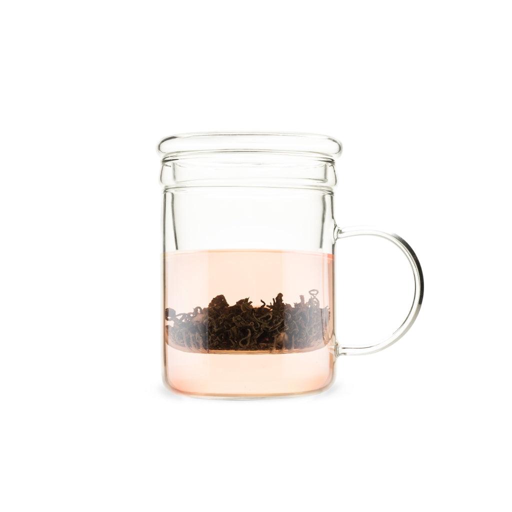 Blake Glass Tea Infuser Mug - Trendha