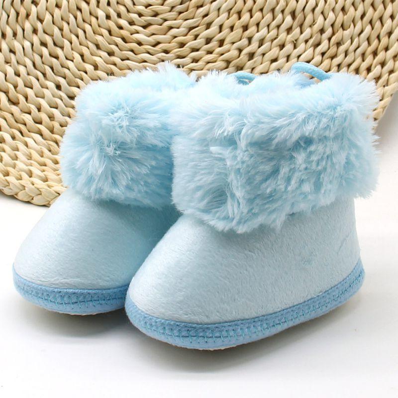 Baby's Cotton Winter Boots with Soft Sole - Trendha