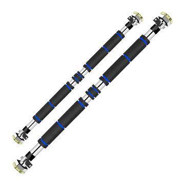 KALOAD Door Workout Chin Pull Up Horizontal Bars Training Sport Gym Exercise Tools With Lock Buckle - Trendha