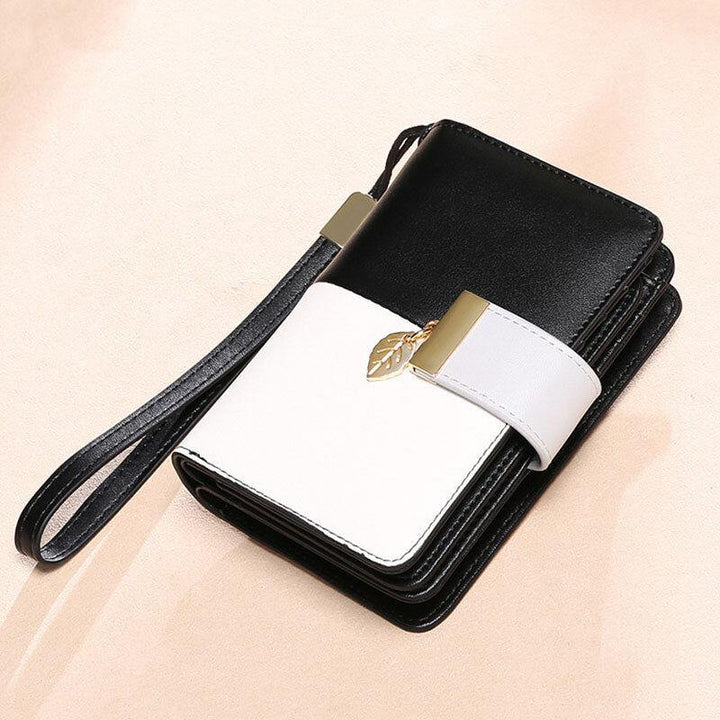 Women Genuine Leather RFID Anti Theft Multi-slots Bifold Wallet Purse Clutches Bag - Trendha