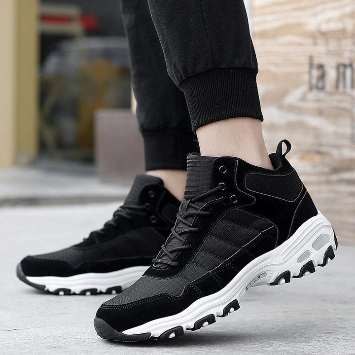 Women Casual Lace Up Slip Resistant Clunky Sneakers - Trendha