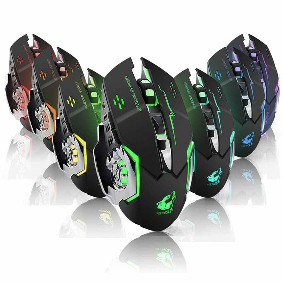 Wireless Silent Gaming Mouse - Trendha