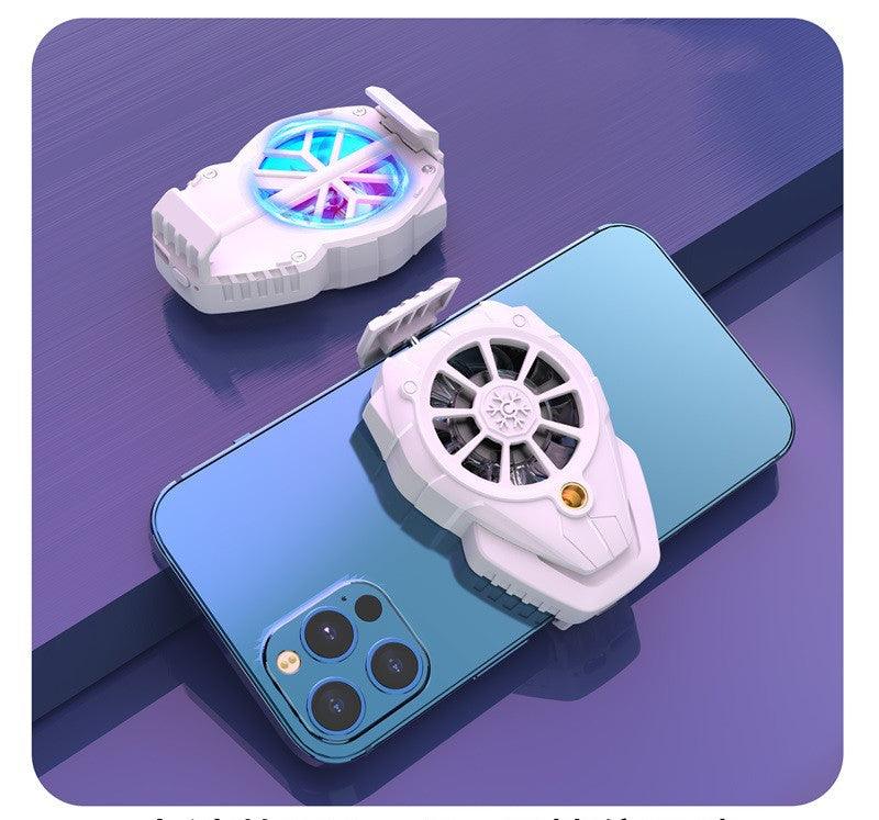 Internet Celebrity Live Broadcast Mobile Phone Radiator Temperature Control Digital Display Bracket - Trendha