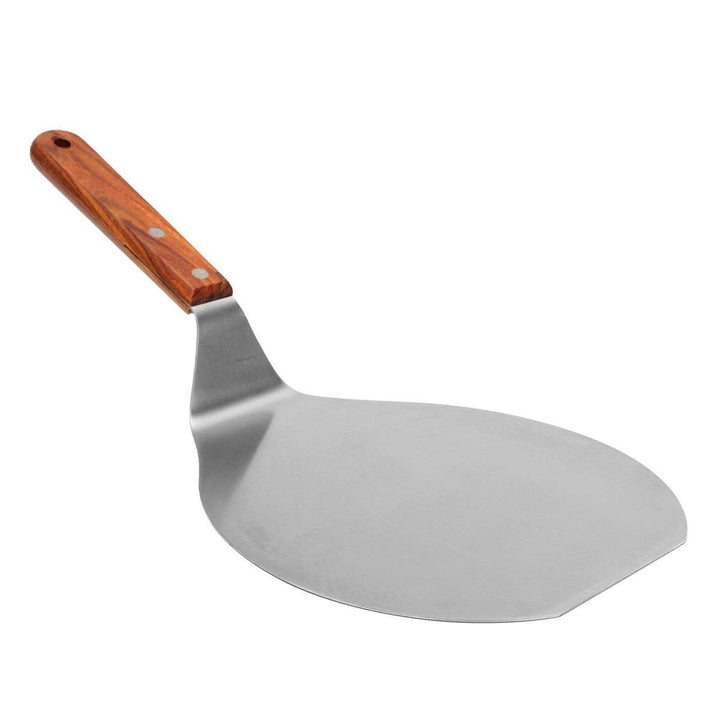 13 Inch Stainless Steel Pizza Plate Spatula Peel Shovel Cake Lifter Holder Baking Tool - Trendha