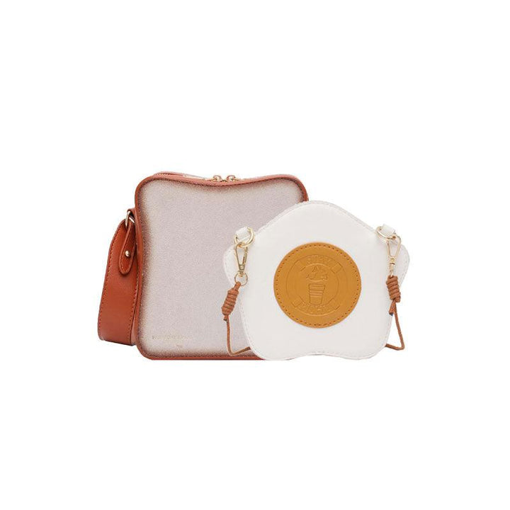 Creative And Funny Leather Women's Messenger Bag - Trendha