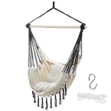 39.4x51.2inch Hammock Chair Double People Hanging Swinging Garden Swinging Chair Camping Travel Beach - Trendha