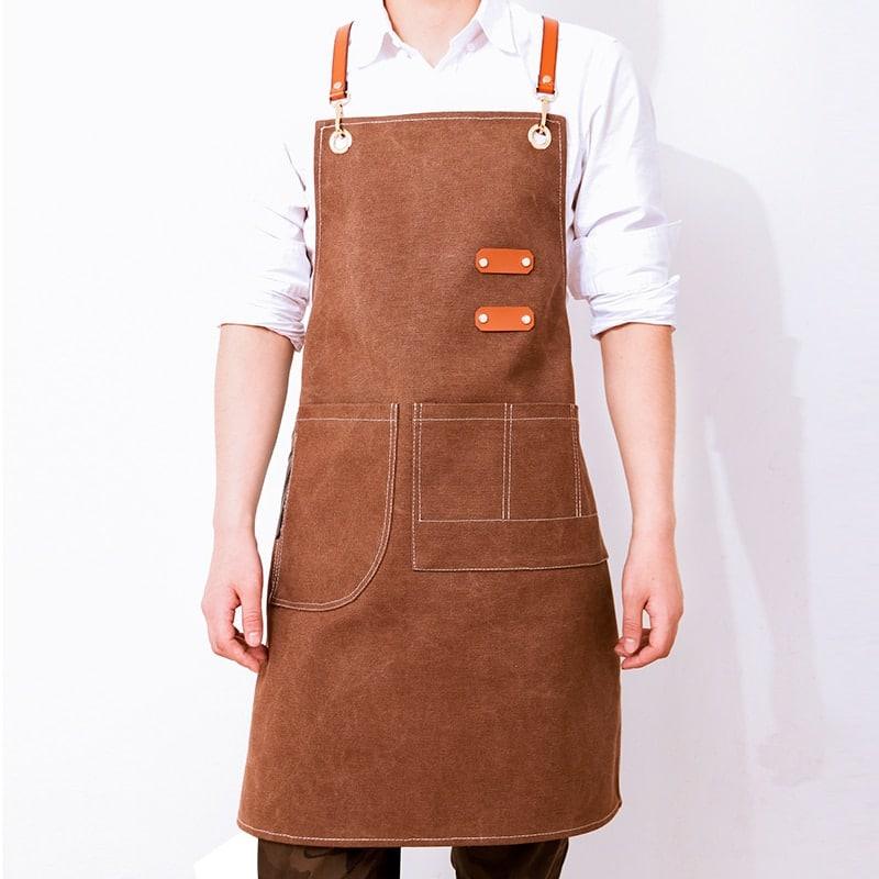 Cafe Canvas Barista Apron - Trendha