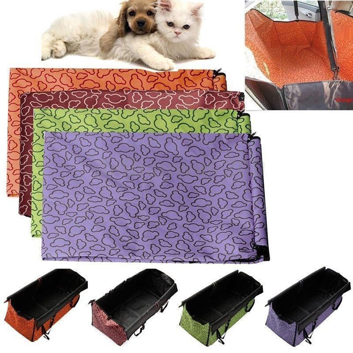 Car Back Seat Plastic Dog's Cover Mat - Trendha